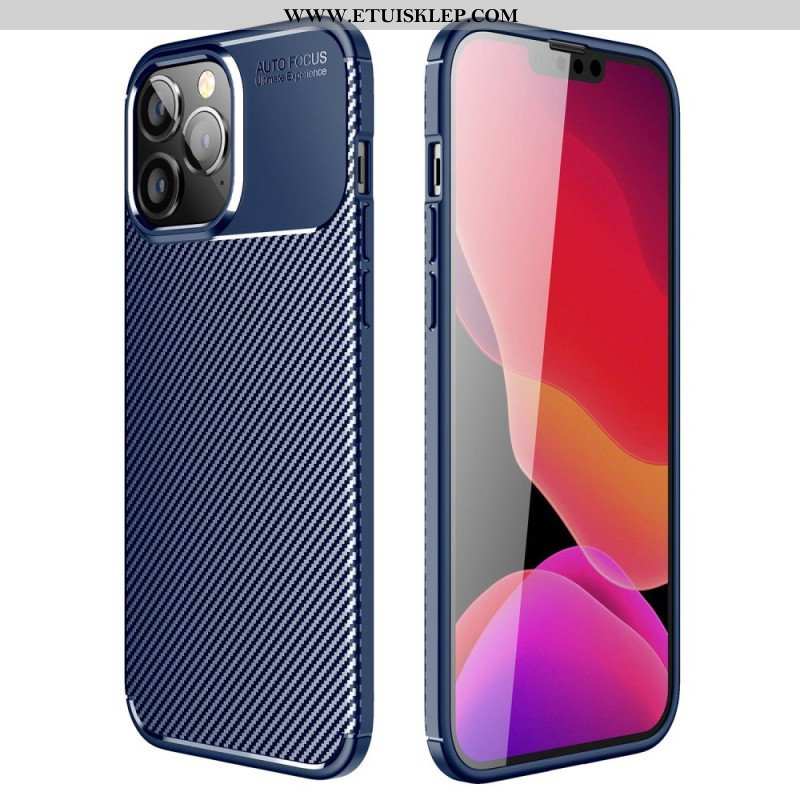 Etui do iPhone 14 Pro Elastyczne Włókno Węglowe